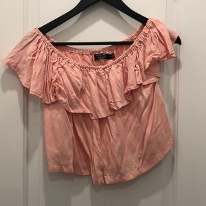 3 for $20 Pink Off Shoulder Top- Size Medium